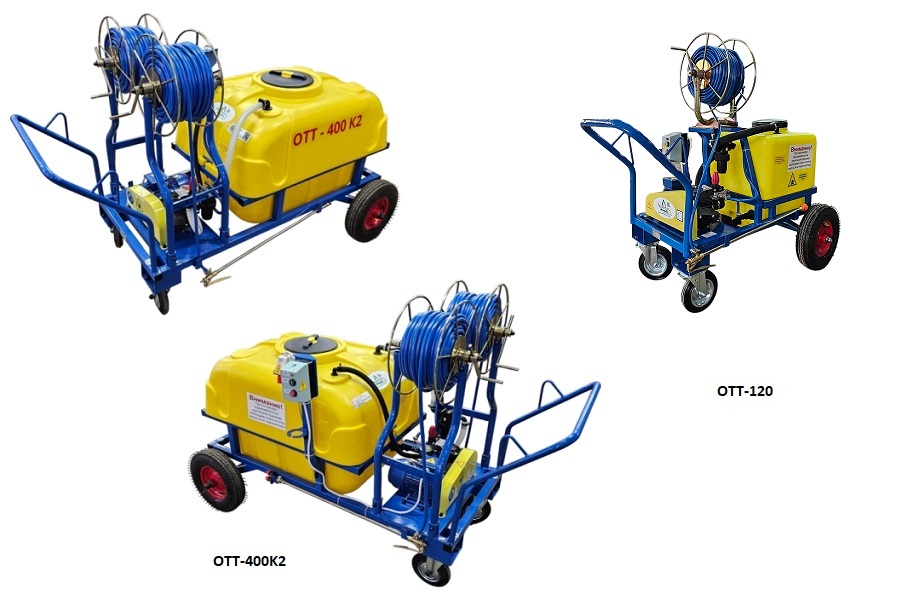 pulvérisateurs sur chariot pour protected ground OTT Remkom Biélorussie